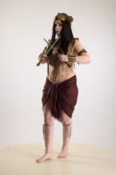 Moira Ancksunamun Cosplay Pose Daggers 